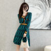 Women's Small Fragrance Style Knitted Dress