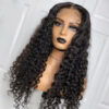Human Hair With Small Curly Hair And Long Hair hu