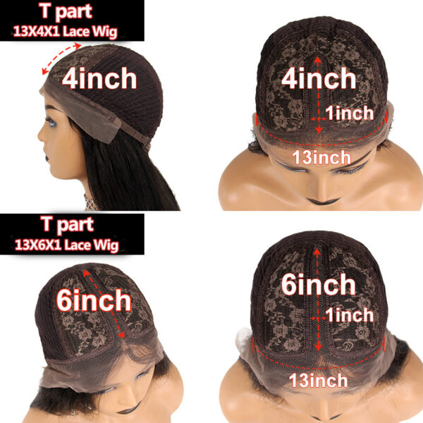 Human Hair With Small Curly Hair And Long Hair hu