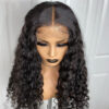 Human Hair With Small Curly Hair And Long Hair hu