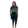 African Clothes 2 Pieces Women Famous Suit Dresses