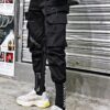 Korean fashion pants, leisure pants, nine-minute pants, men''s fashion pants, loose leggings, students''straight-bottomed ins pants