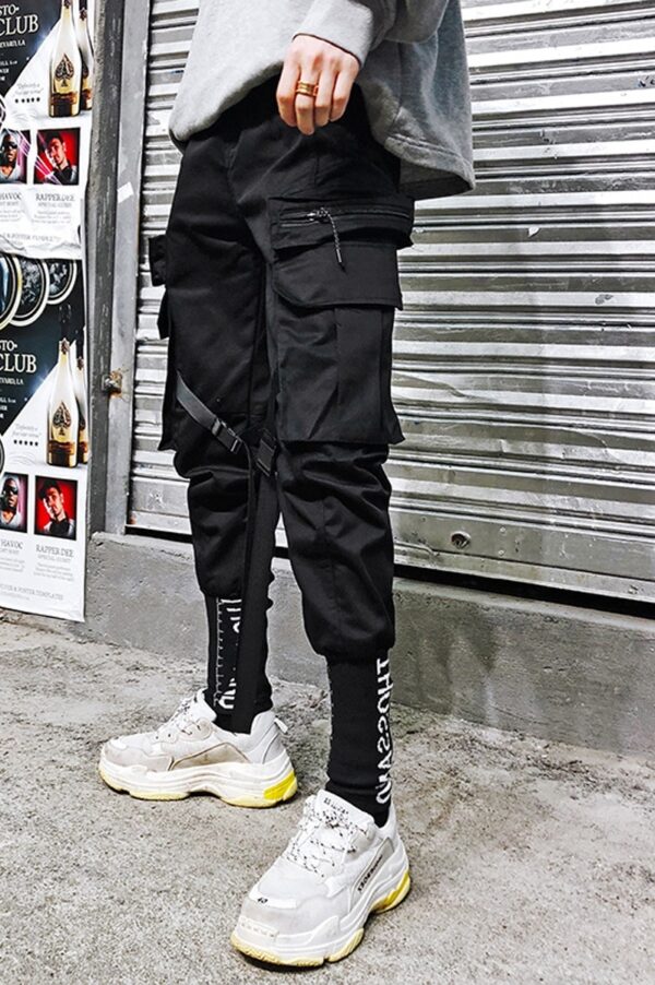 Korean fashion pants, leisure pants, nine-minute pants, men''s fashion pants, loose leggings, students''straight-bottomed ins pants