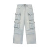 Straight Fashion Work Clothes Jeans