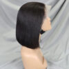 13x4 LACE WIG Human Hair Lace Front Bob Wigs Short Straight Style Transparent  Lace Raw Brazilian For Black Women