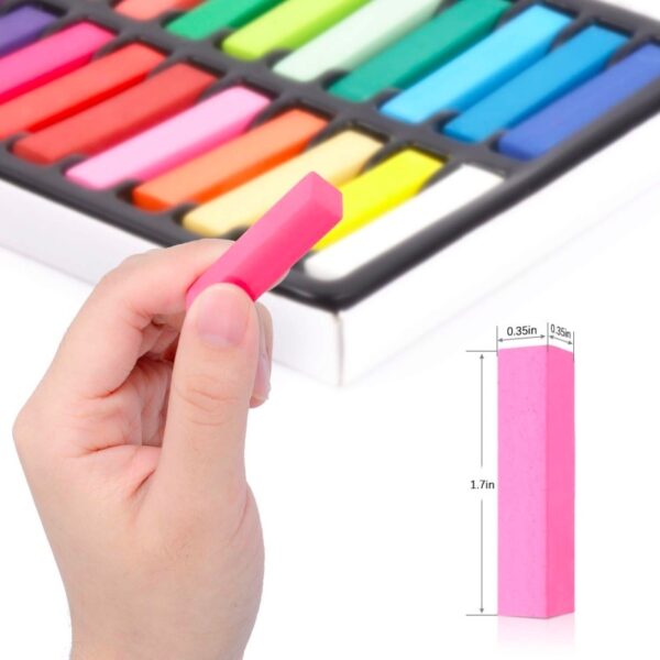 24-color short hair coloring chalk hair color pen