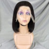 13x4 LACE WIG Human Hair Lace Front Bob Wigs Short Straight Style Transparent  Lace Raw Brazilian For Black Women