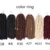 Soft Dread Locs Twist Hair Faux Locs Crochet Braids